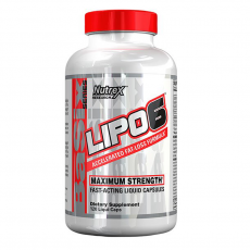 NUTREX LIPO 6 C 120 CAPS TAPA ROJA